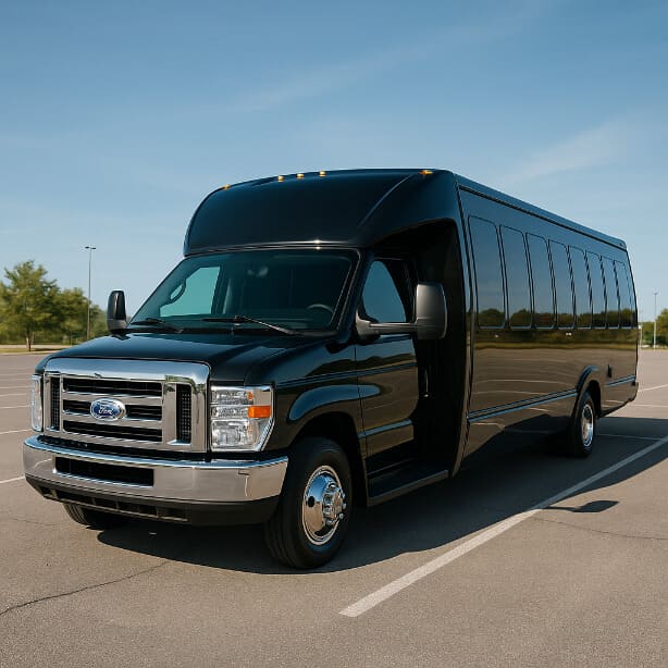 Charter Bus Rental Oak Lawn 18 Passenger Minibus