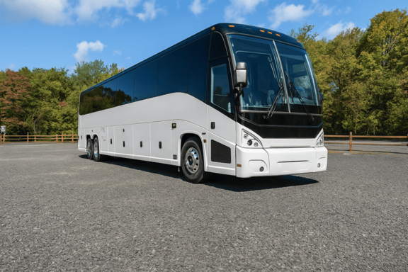 Charter Bus Rental Oak Lawn 56 Passenger Charter Bus